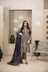 Linen Broshia Banarsi by Tawakkal  US-DT-1406