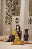 Linen Broshia Banarsi by Tawakkal  US-DT-1408