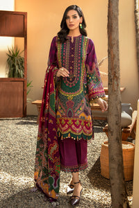 Shabab - Jazmin IRIS Virsa Embroidered Linen Unstitched US-JI01-Shabab