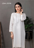 Lakhany Classic White Pret 1 Piece Stitched Embroidered Shirt US-LSM-2098